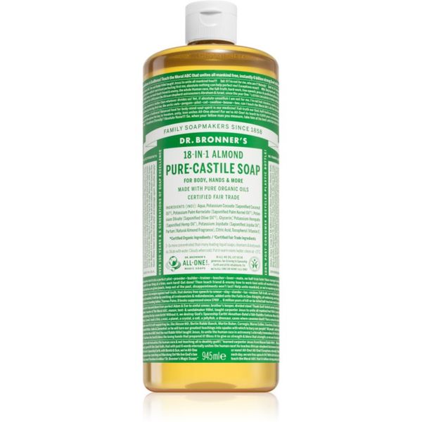 Dr. Bronner’s Dr. Bronner’s Almond течен универсален сапун 945 мл.