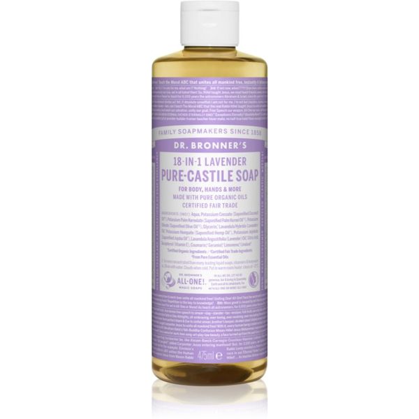 Dr. Bronner’s Dr. Bronner’s Lavender течен универсален сапун 475 мл.