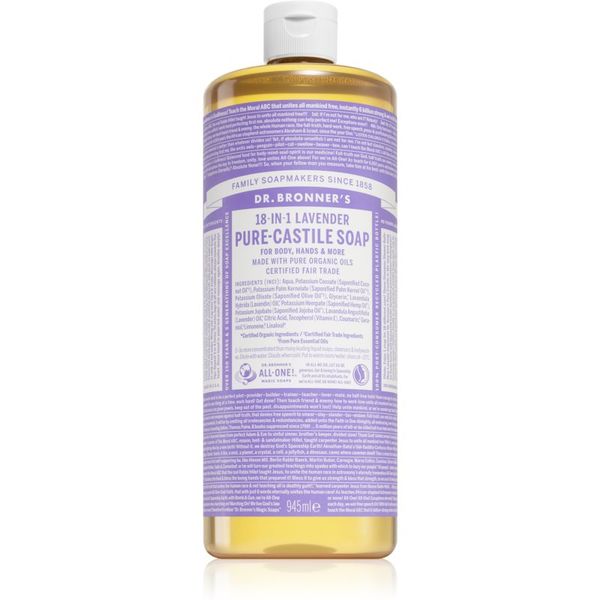 Dr. Bronner’s Dr. Bronner’s Lavender течен универсален сапун 945 мл.