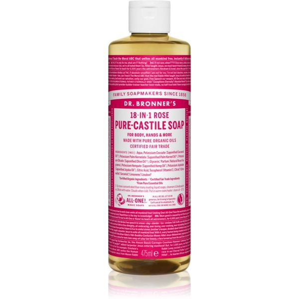 Dr. Bronner’s Dr. Bronner’s Rose течен универсален сапун 475 м