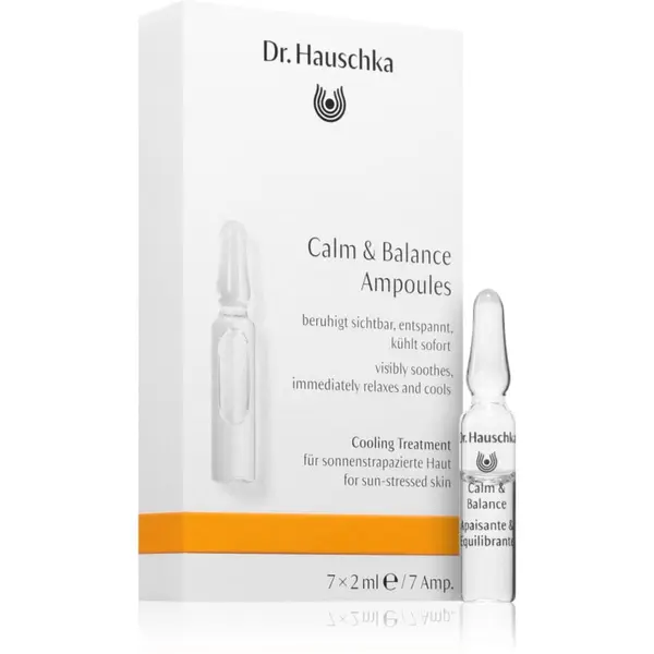Dr. Hauschka Dr. Hauschka Facial Care интензивна изглаждаща грижа за чувствителна кожа на лицето 7x2 мл.