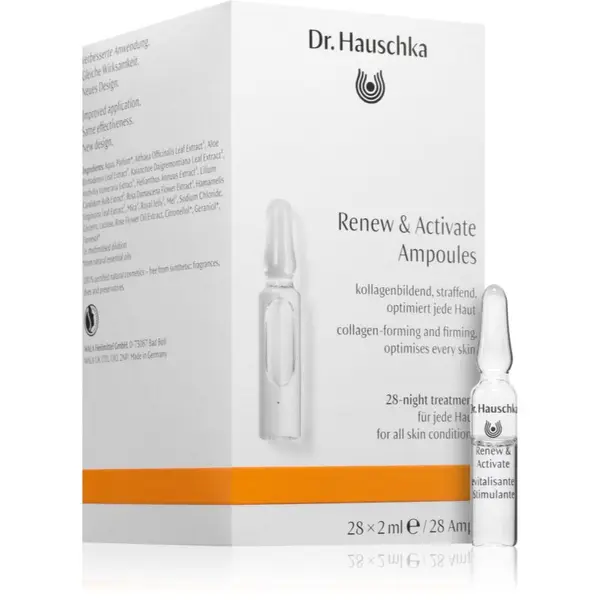 Dr. Hauschka Dr. Hauschka Facial Care възстановяваща интензивна грижа за стягане на кожата 28x2 мл.