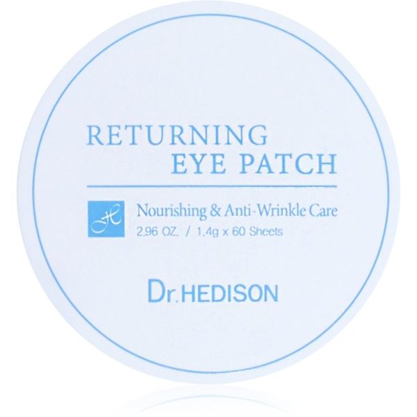 Dr. HEDISON Dr. HEDISON Nourishing & Anti-Wrinkle Care хидрогелова маска за зоната около очите против тъмни кръгове 60 бр.