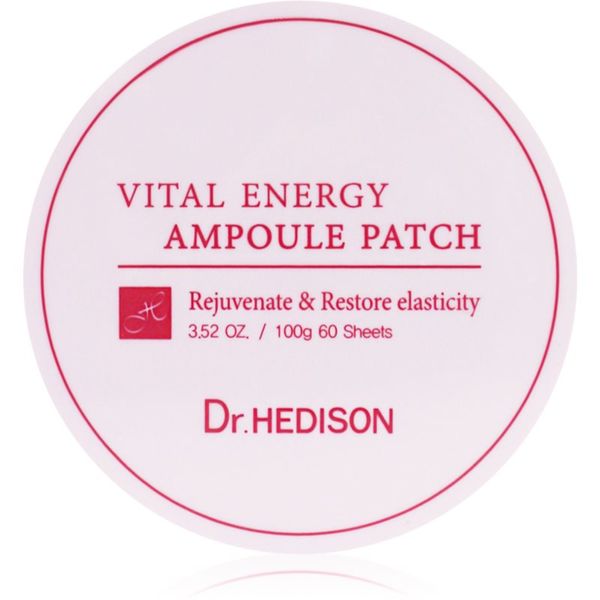 Dr. HEDISON Dr. HEDISON Rejuvenate & Restore Elasticity хидрогелова маска за зоната около очите анти стареене 60 бр.