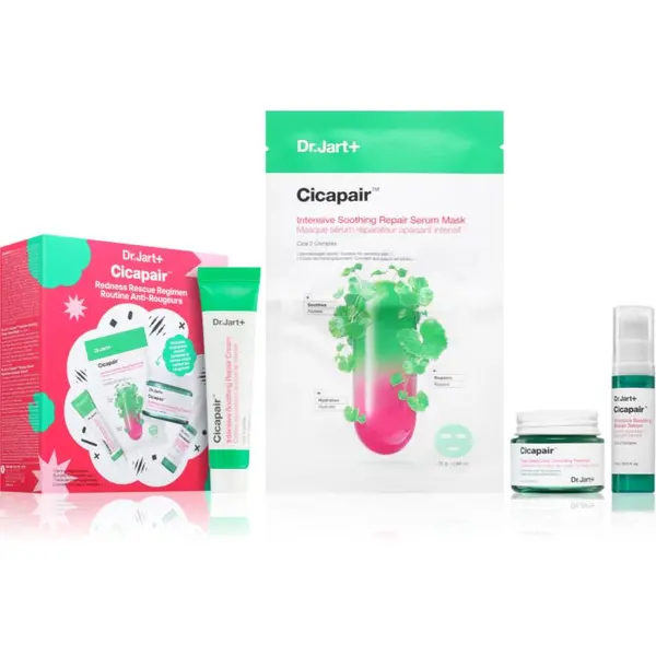 Dr. Jart+ Dr. Jart+ Cicapair™ Redness Rescue Regimen изгодна опаковка за чувствителна кожа на лицето