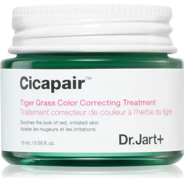 Dr. Jart+ Dr. Jart+ Cicapair™ Tiger Grass Color Correcting Treatment интензивен крем, намаляващ зачервяването на кожата 15 мл.