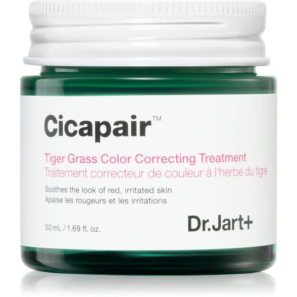 Dr. Jart+ Dr. Jart+ Cicapair™ Tiger Grass Color Correcting Treatment интензивен крем, намаляващ зачервяването на кожата 50 мл.