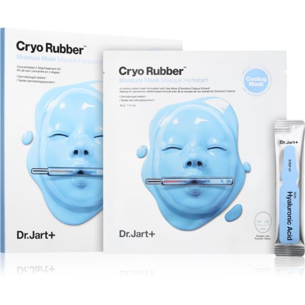 Dr. Jart+ Dr. Jart+ Cryo Rubber™ with Moisturizing Hyaluronic Acid Хидратираща платнена маска с хиалуронова киселина 1 бр.