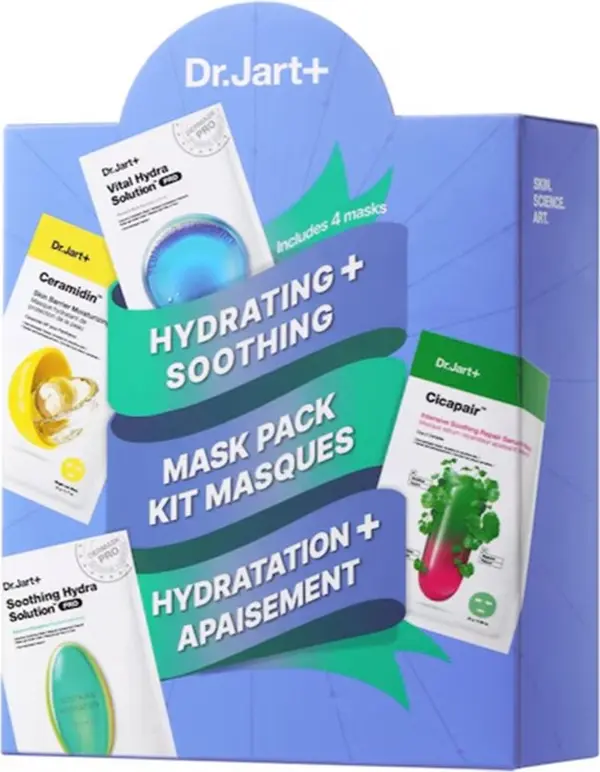 Dr. Jart+ Dr. Jart+ Hydrating & Soothing Mask Kit подаръчен комплект