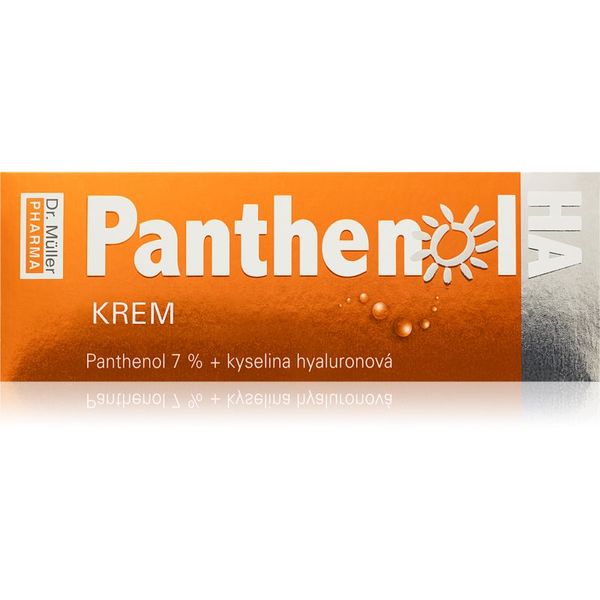 Dr. Müller Dr. Müller Panthenol HA cream 7% крем след слънчеви бани с хиалуронова киселина 30 мл.