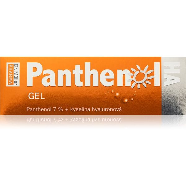 Dr. Müller Dr. Müller Panthenol HA gel 7% успокояващ гел след слънчеви бани с хиалуронова киселина 110 мл.