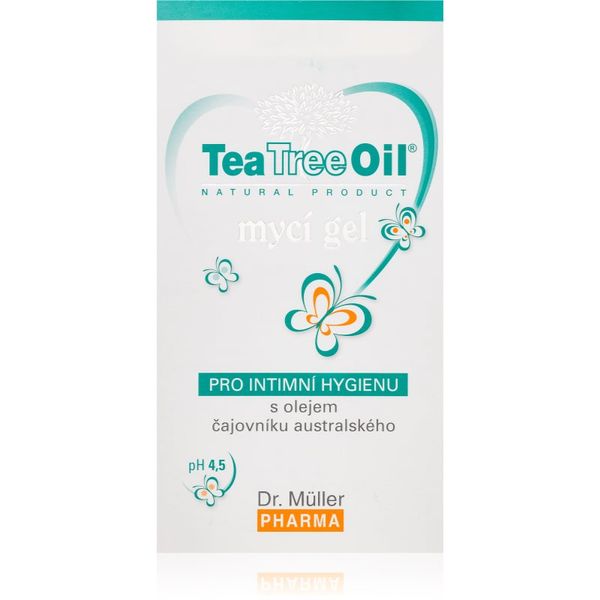 Dr. Müller Dr. Müller Tea Tree Oil For intimate hygiene гел за интимна хигиена с екстракт от чаено дърво 200 мл.