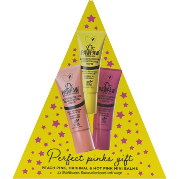 Dr. Pawpaw Dr. Pawpaw Perfect Pink подаръчен комплект (за устни и скули)