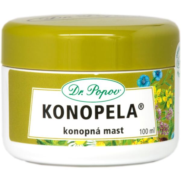 Dr. Popov Dr. Popov Herbal ointments Konopela мехлем от коноп за суха кожа 100 мл.