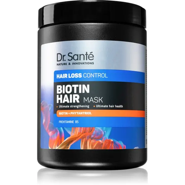 Dr. Santé Dr. Santé Biotin Hair подсливаща маска за слаба, склонна към оредяване коса 1000 мл.