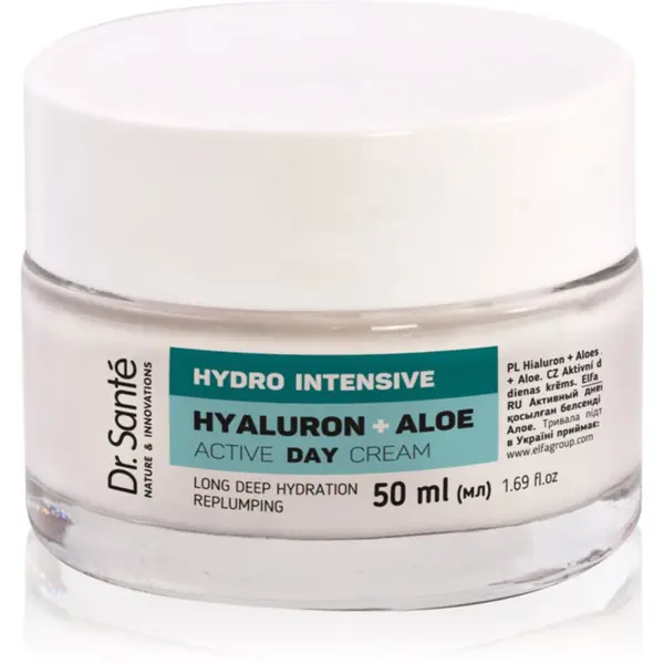 Dr. Santé Dr. Santé Hydro Intensive Hyaluron + Aloe дневен крем с алое вера 50 мл.