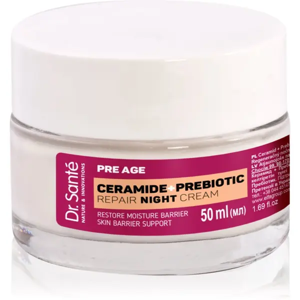 Dr. Santé Dr. Santé Pre Age Ceramide + Prebiotic регенериращ нощен крем за зряла кожа 50 мл.