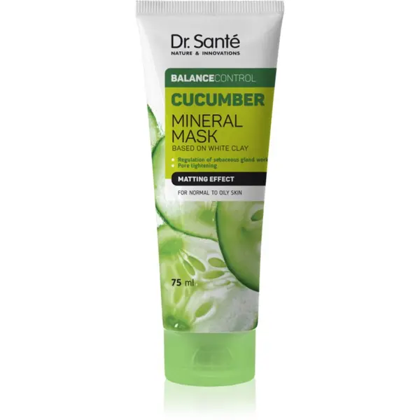 Dr. Santé Dr. Santé Sebocontrol Cica + Zinc + AHA маска за лице за смесена и мазна кожа 75 мл.