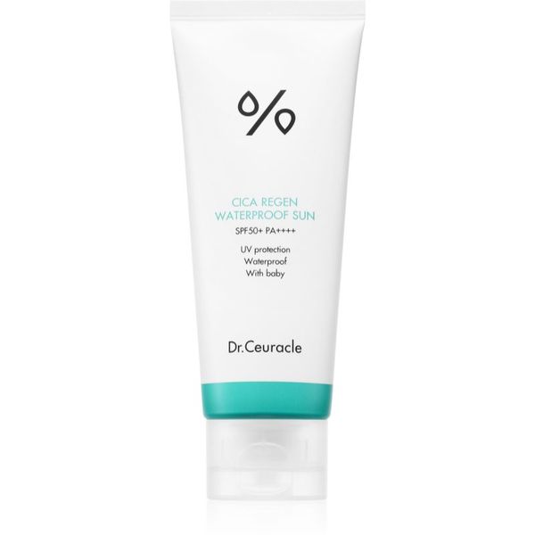 Dr.Ceuracle Dr.Ceuracle Cica Regen Waterproof Sun водоустойчив крем за лице за изкуствен тен SPF 50+ 100 мл.