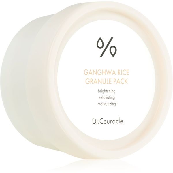 Dr.Ceuracle Dr.Ceuracle Ganghwa Rice Granule Pack озаряваща хидратираща маска с пилинг ефект 115 гр.