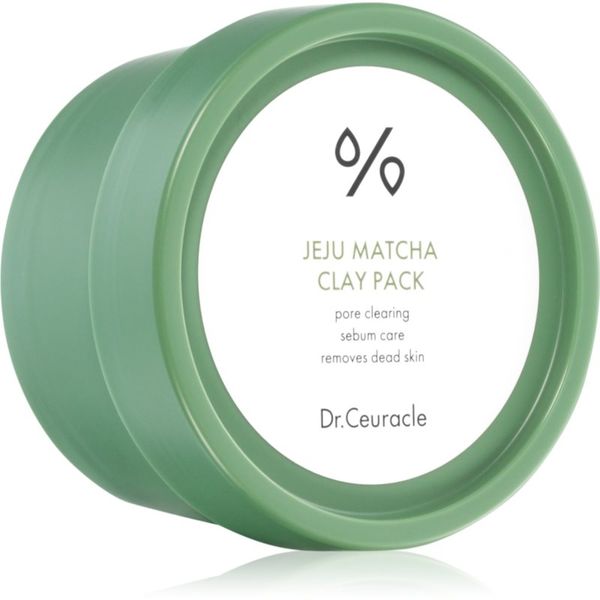 Dr.Ceuracle Dr.Ceuracle Jeju Matcha Clay Pack минерална почистваща маска с глина за мазна и проблемна кожа 115 гр.