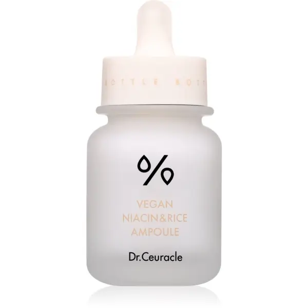 Dr.Ceuracle Dr.Ceuracle Vegan Niacin & Rice Ampoule озаряващ серум да уеднакви цвета на кожата 30 мл.