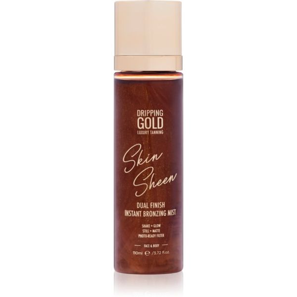 Dripping Gold Dripping Gold Luxury Tanning Skin Sheen бронзираща мъгла за тяло 110 мл.