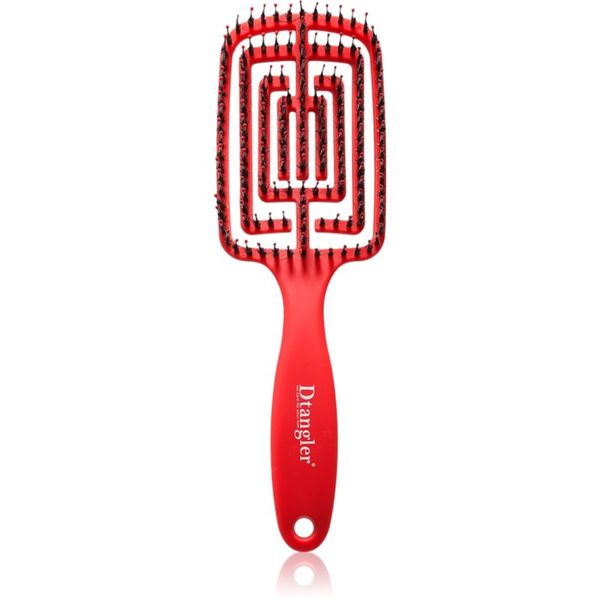 Dtangler Dtangler Dry Blow, Glow And Go ръбеста четка за издухване боя Red Scarlett 1 бр.