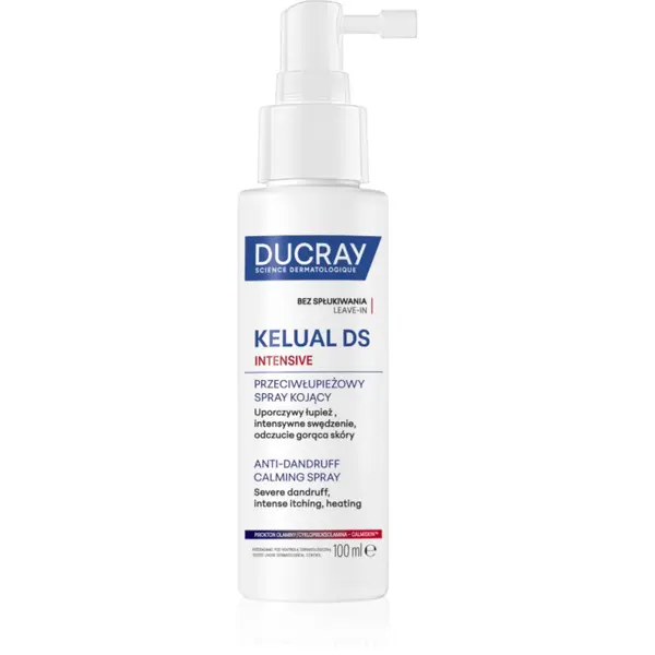 Ducray Ducray Kelual DS Intensive Anti-dandruff Calming Spray 100 ml спрей за коса против пърхот 100 мл.