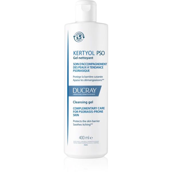 Ducray Ducray Kertyol P.S.O. измиващ гел за лице и тяло за псориазис 400 мл.