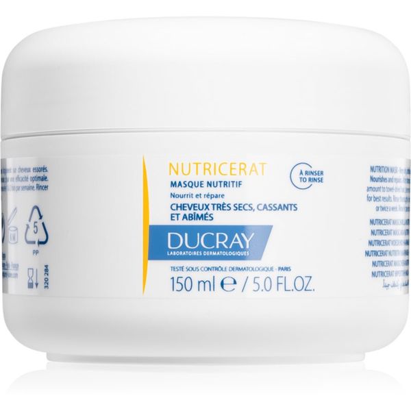 Ducray Ducray Nutricerat подхранваща маска за коса за суха и увредена коса 150 мл.