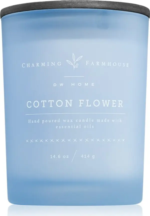 DW Home DW Home Charming Farmhouse Cotton Flower ароматна свещ 414 гр.