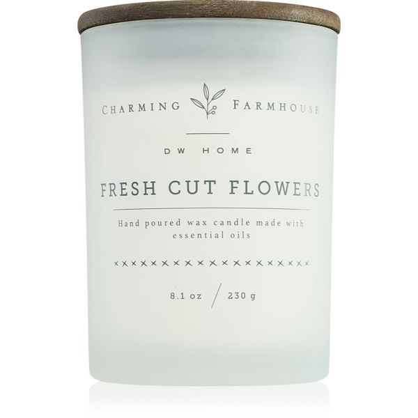 DW Home DW Home Charming Farmhouse Fresh Cut Flowers ароматна свещ 230 гр.