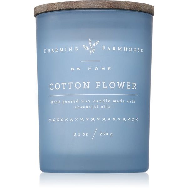 DW Home DW Home Charming Farmhouse Orchard Cotton Flower ароматна свещ 230 гр.