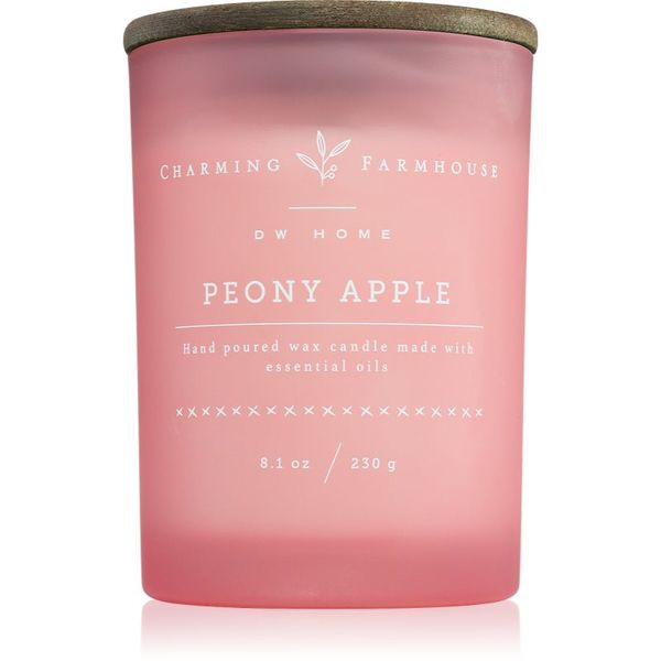 DW Home DW Home Charming Farmhouse Peony Apple ароматна свещ 230 гр.