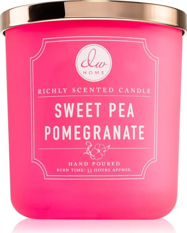 DW Home DW Home Signature Sweet Pea Pomegranate ароматна свещ 264 гр.