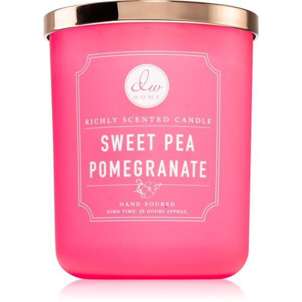 DW Home DW Home Signature Sweet Pea Pomegranate ароматна свещ I. 434 гр.