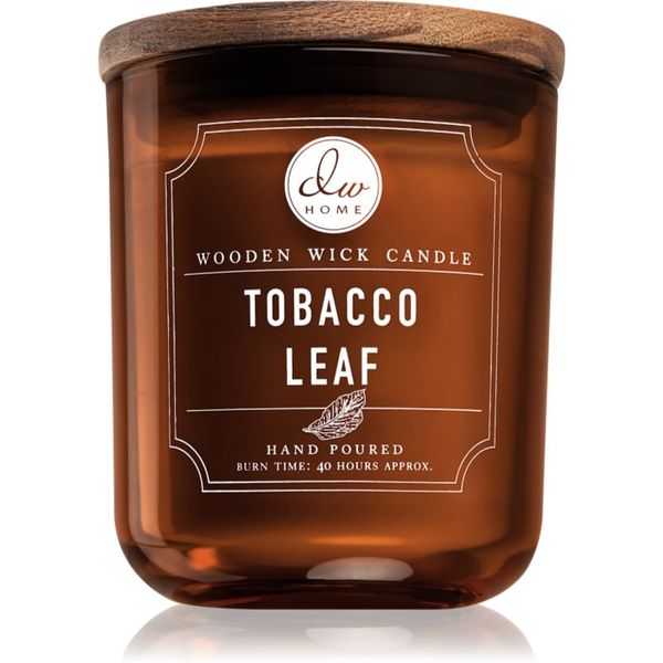 DW Home DW Home Signature Tabacco Leaf ароматна свещ с дървен фитил 320,49 гр.