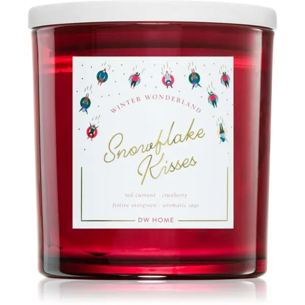 DW Home DW Home Winter Wonderland Snowflake Kisses ароматна свещ 374 гр.
