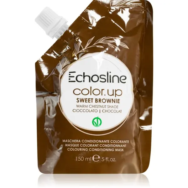 Echosline Echosline Color Up Възстановяваща цветна маска с подхранващ ефект цвят Sweet Brownie 150 мл.