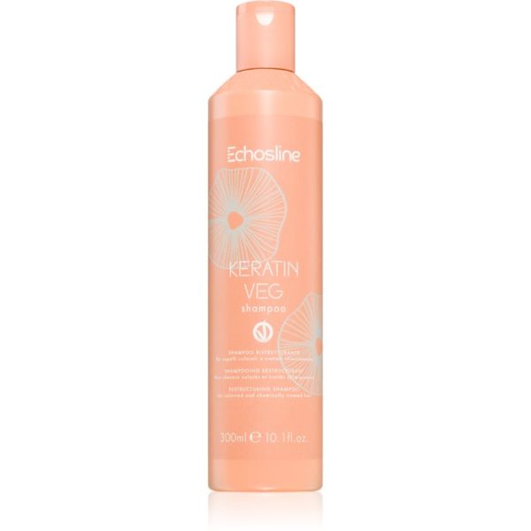Echosline Echosline Keratin veg Shampoo подхранващ шампоан за възстановяване и подсилване на косата с аминокиселини 300 мл.