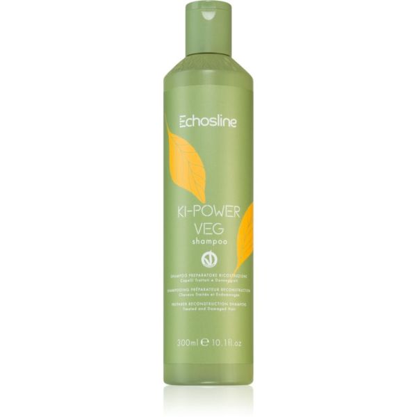 Echosline Echosline Ki-Power Veg Shampoo възстановяващ шампоан за увредена коса 300 мл.