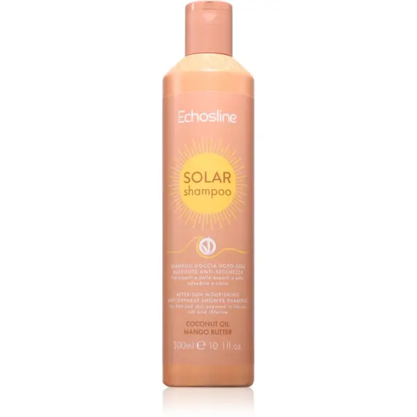 Echosline Echosline SOLAR Shampoo подхранващ шампоан след слънчеви бани 300 мл.