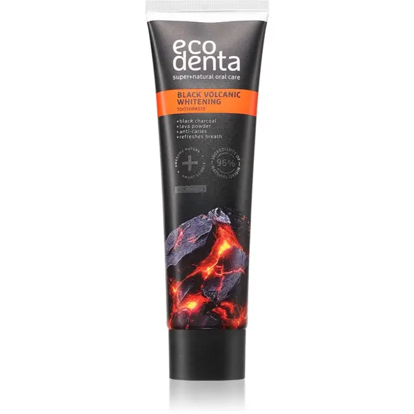 Ecodenta Ecodenta Black Volcanic Whitening избелваща паста 100 мл.