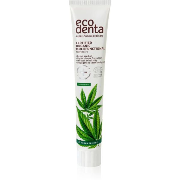 Ecodenta Ecodenta Certified Organic Multifunctional with Hemp натурална паста за зъби 75 мл.