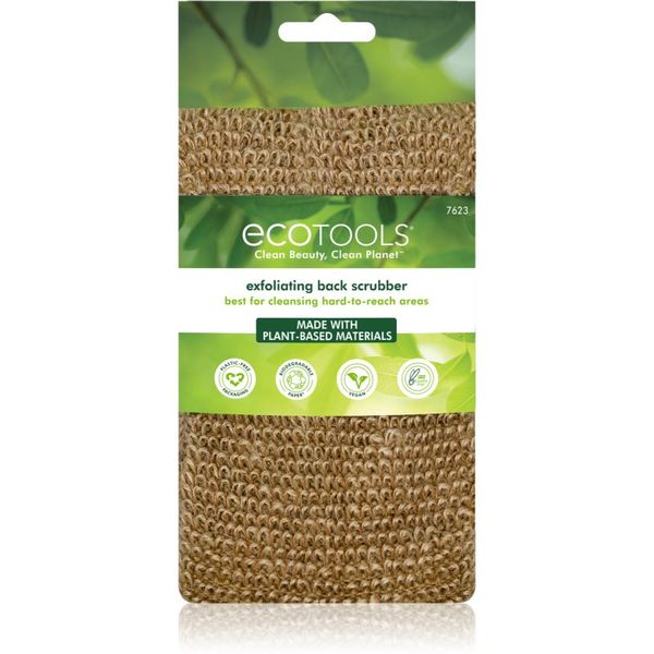 EcoTools EcoTools Bath & Shower Scrubber кърпа за измиване за гръб 1 бр.
