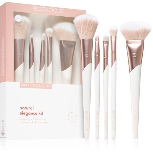 EcoTools EcoTools Luxe Collection Natural Elegance комплект четки за перфектен външен вид 5 бр.