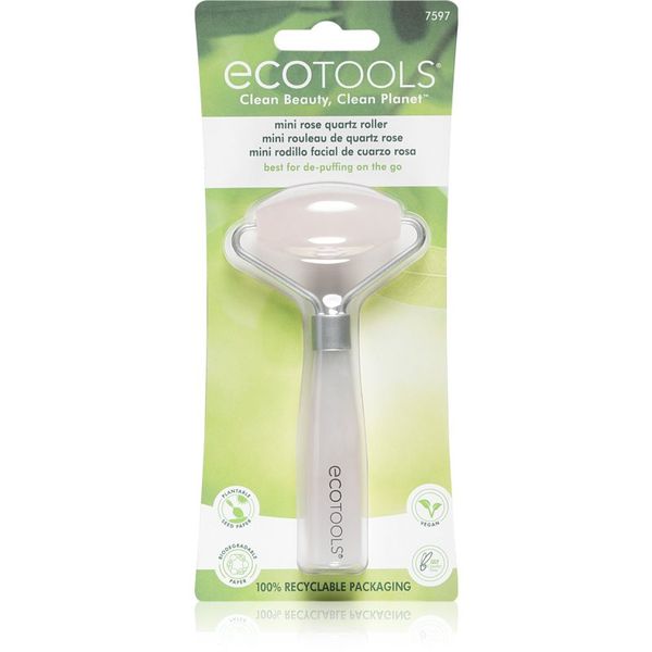 EcoTools EcoTools Rose Quartz Mini Roller масажно приспособление за лице