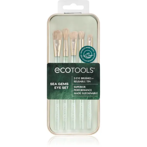 EcoTools EcoTools Sea Gems Eye Set комплект четки за гримиране на очите