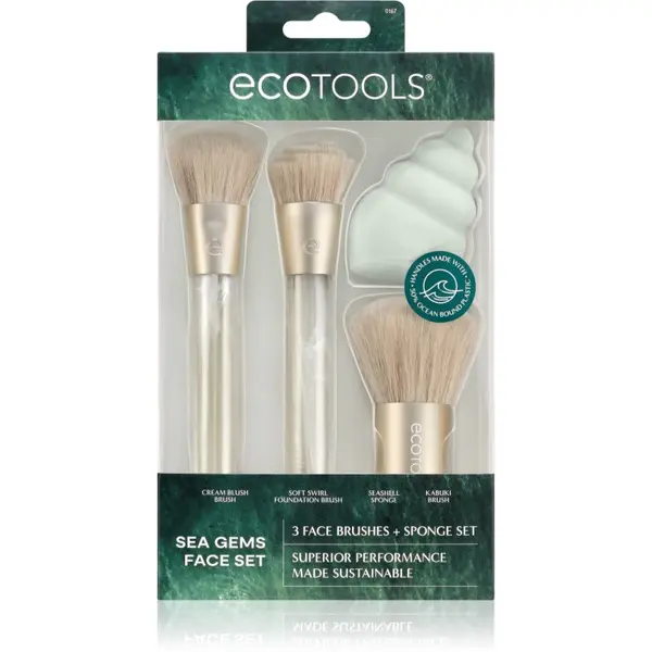 EcoTools EcoTools Sea Gems Face set комплект четки